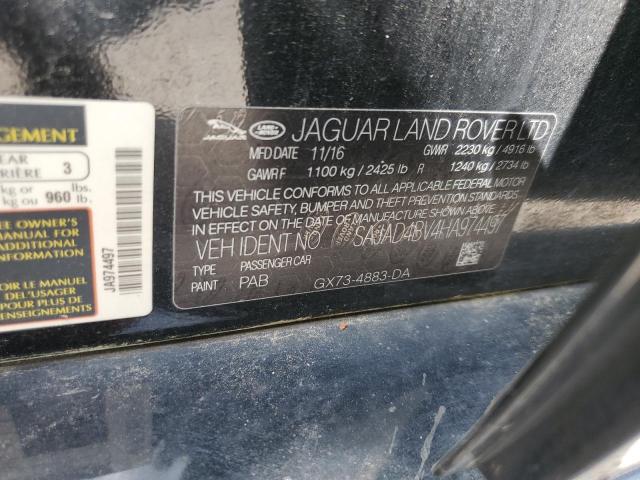 2017 JAGUAR XE PREMIUM SAJAD4BV4HA974497