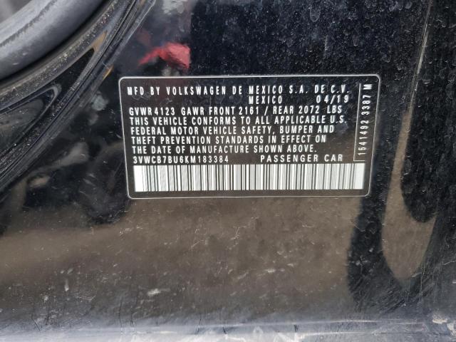 2019 VOLKSWAGEN JETTA S - 3VWCB7BU6KM183384