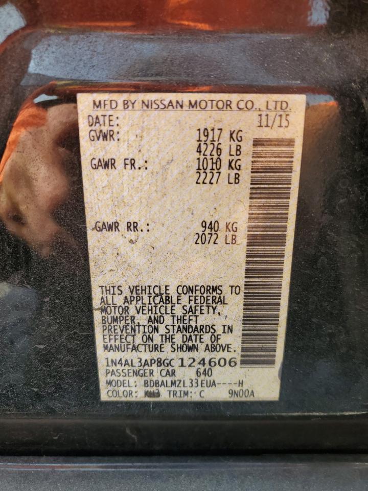 Nissan Altima 2.5 2016