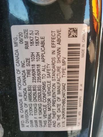 2020 HONDA CR-V EXL 2HKRW1H86LH413442