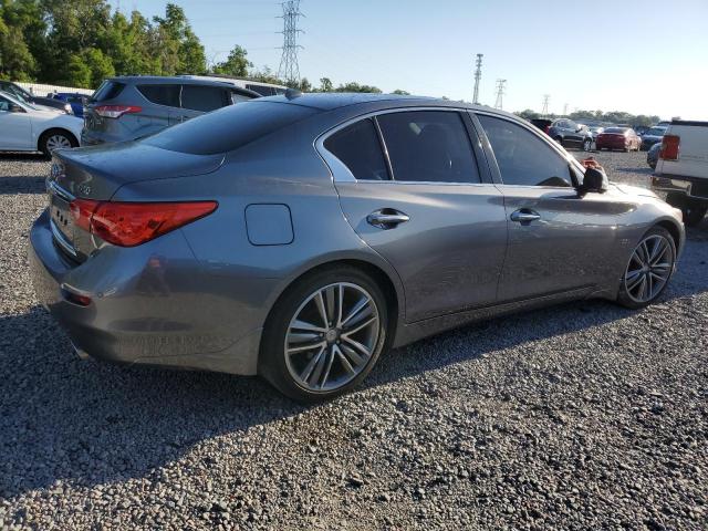 INFINITI Q50 PREMIU 2017 gray  gas JN1EV7AR3HM830234 photo #4