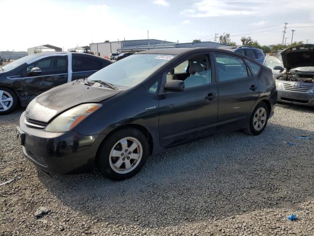 TOYOTA PRIUS 2007 black  hybrid engine JTDKB20UX73283601 photo #1
