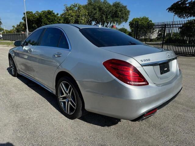 MERCEDES-BENZ S 550 2017 silver  gas WDDUG8CB9HA332278 photo #3