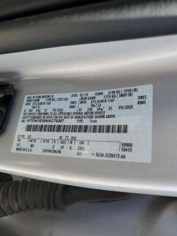 2019 FORD F150 SUPER - 1FTFW1E59KKC70287