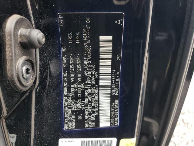 2017 TOYOTA SIENNA LE - 5TDKZ3DC4HS880553