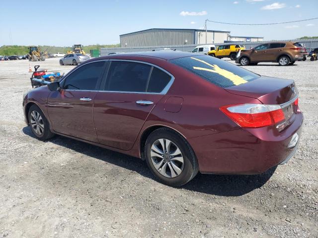 Vin: 1hgcr2f36ea285208, lot: 52039505, honda accord lx 20142