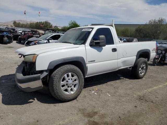 CHEVROLET SILVERADO 2003 white pickup gas 1GCGC24U83Z103617 photo #1