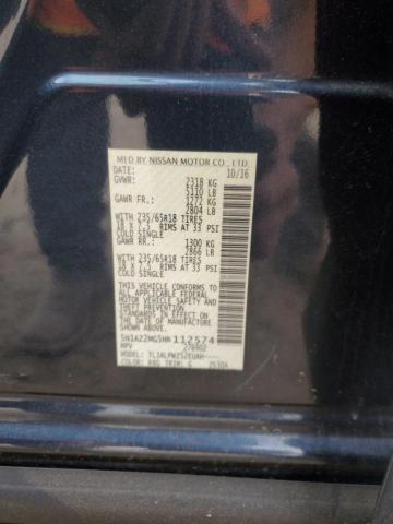 2017 NISSAN MURANO S - 5N1AZ2MG5HN112574