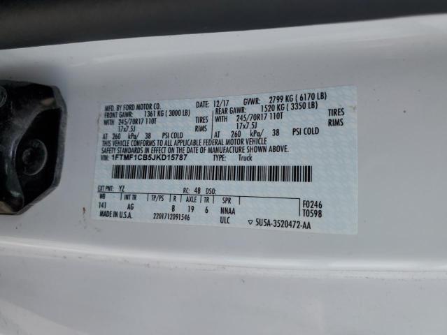 2018 FORD F150 - 1FTMF1CB5JKD15787