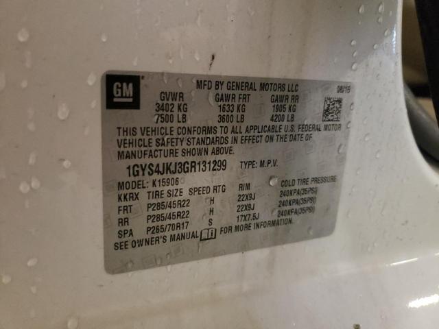 2016 CADILLAC ESCALADE E - 1GYS4JKJ3GR131299
