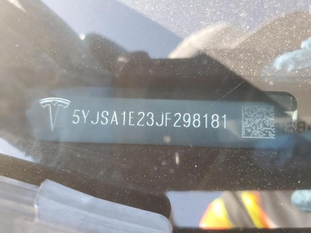 2018 TESLA MODEL S - 5YJSA1E23JF298181