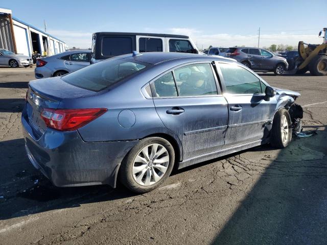 SUBARU LEGACY 2.5 2017 blue sedan 4d gas 4S3BNAF60H3039287 photo #4
