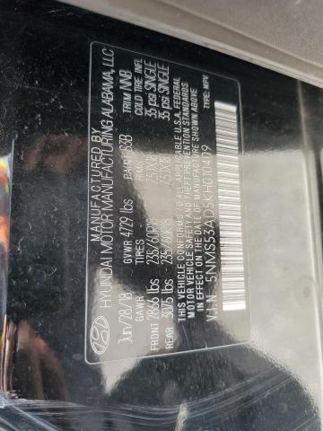 2019 HYUNDAI SANTA FE L - 5NMS53AD5KH010409