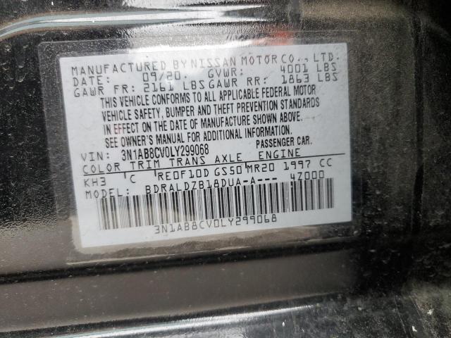 2020 NISSAN SENTRA SV - 3N1AB8CV0LY299068