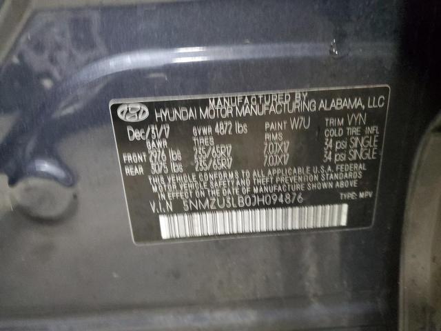 2018 HYUNDAI SANTA FE S - 5NMZU3LB0JH094876