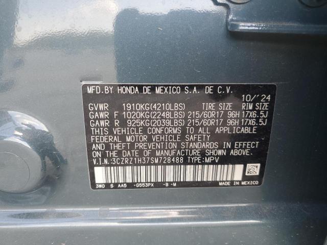 2025 HONDA HR-V LX - 3CZRZ1H37SM728488