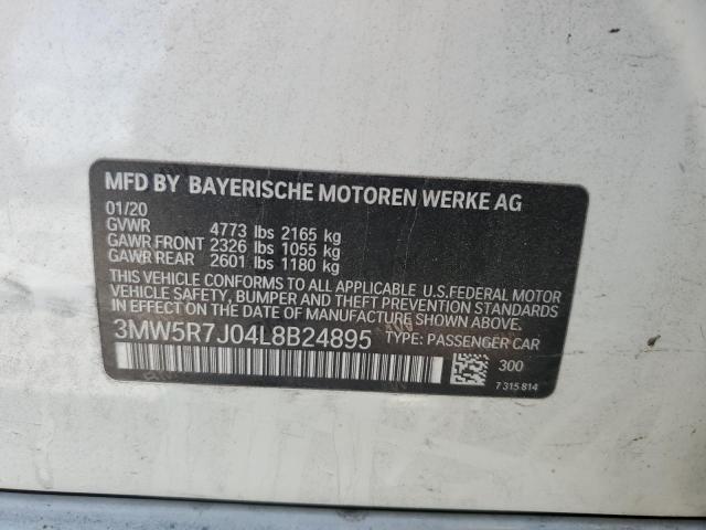 2020 BMW 330XI #3285978789