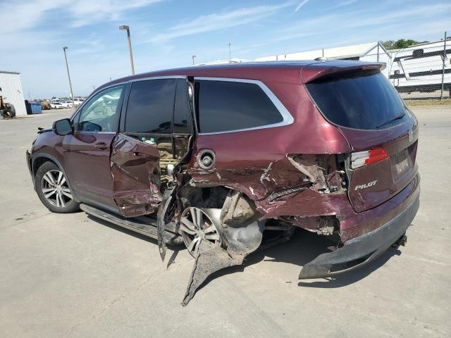 HONDA PILOT EXL 2018 burgundy  gas 5FNYF6H5XJB002605 photo #3