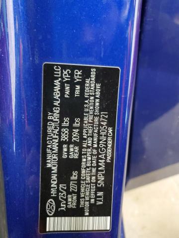 2022 HYUNDAI ELANTRA SE - 5NPLM4AG9NH054721