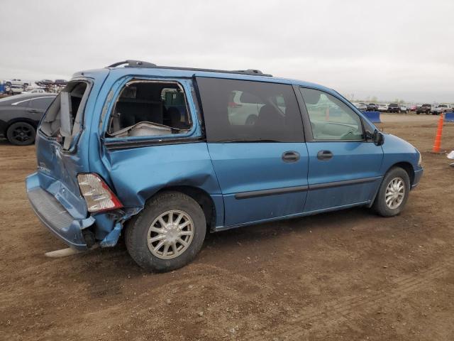FORD WINDSTAR L 2003 blue extended gas 2FMZA51493BA80268 photo #4