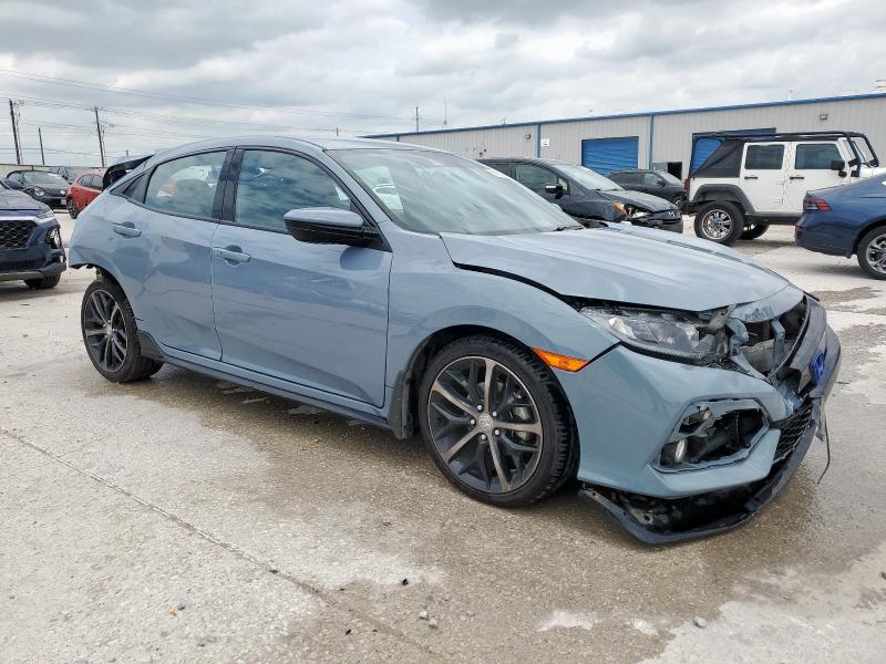 Vin: shhfk7h45mu231339, lot: 55066915, honda civic sport 20214