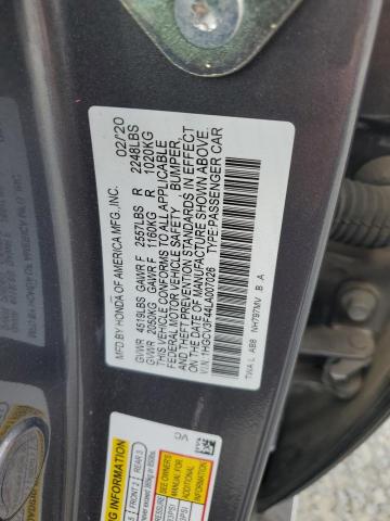 2020 HONDA ACCORD HYB - 1HGCV3F44LA007026
