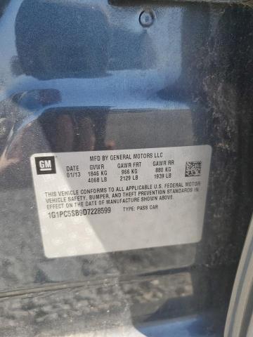 2013 CHEVROLET CRUZE LT - 1G1PC5SB9D7228599