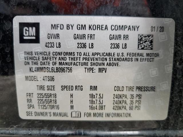 2020 BUICK ENCORE GX - KL4MMDSL6LB096756