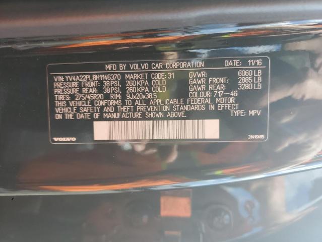 2017 VOLVO XC90 T6 - YV4A22PL8H1146370