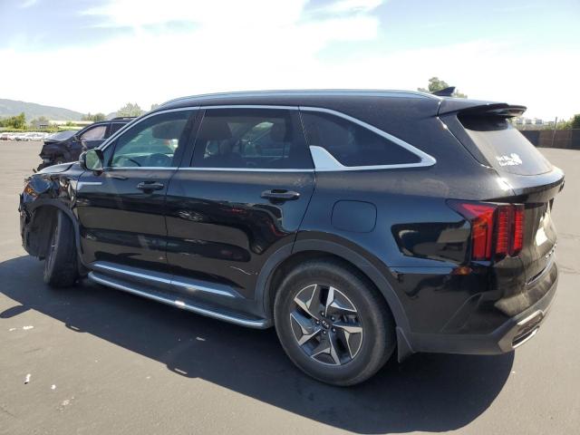 KIA SORENTO EX 2021 black  hybrid engine KNDRH4LG5M5053866 photo #3