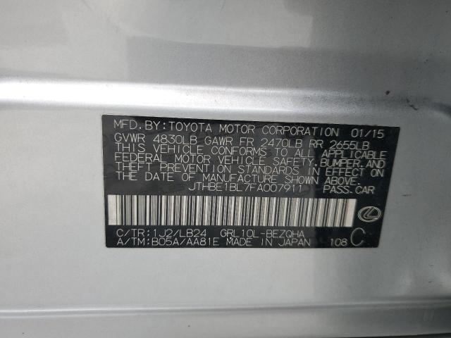 2015 LEXUS GS 350 JTHBE1BL7FA007911