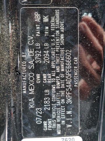 2023 KIA FORTE GT L - 3KPF54AD5PE666602