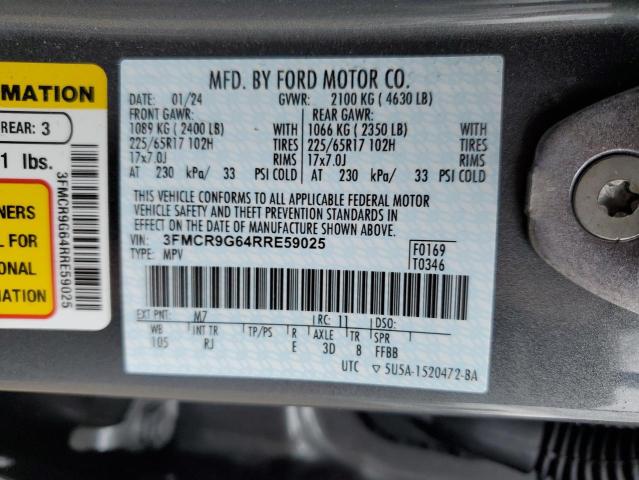 2024 FORD BRONCO SPO - 3FMCR9G64RRE59025