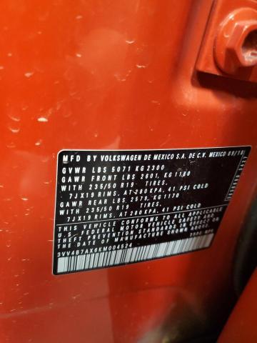 2019 VOLKSWAGEN TIGUAN SEL - 3VV4B7AX6KM004524