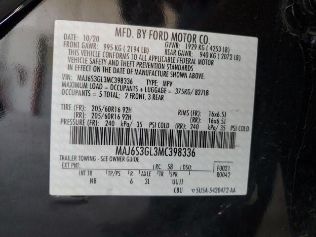 2021 FORD ECOSPORT S - MAJ6S3GL3MC398336
