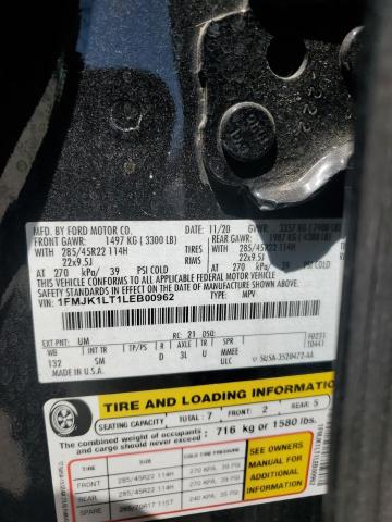 2020 FORD EXPEDITION - 1FMJK1LT1LEB00962