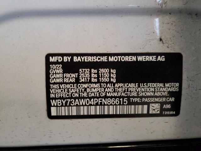 2023 BMW I4 EDRIVE - WBY73AW04PFN86615