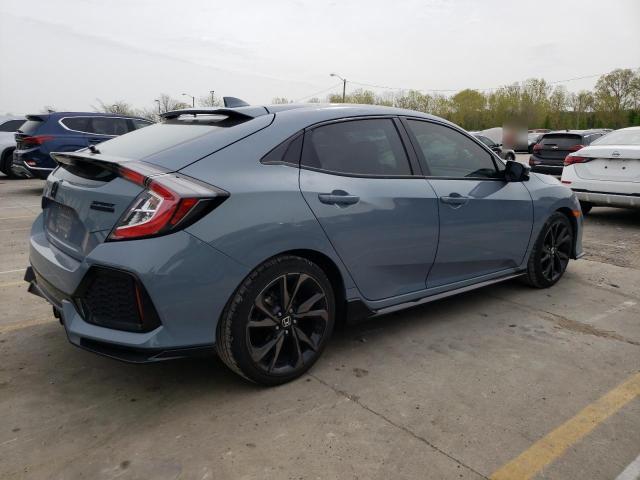 Vin: shhfk7h92ju229538, lot: 53447925, honda civic sport touring 20183