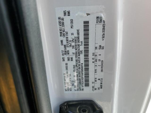2017 FORD F150 SUPER - 1FTEX1EP1HFB50074