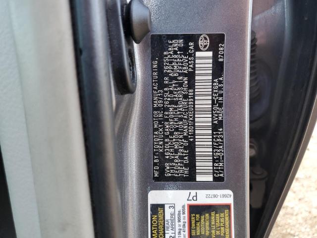 4t1bd1fkxeu099188 - 2014 Toyota camry hybrid - #53833405