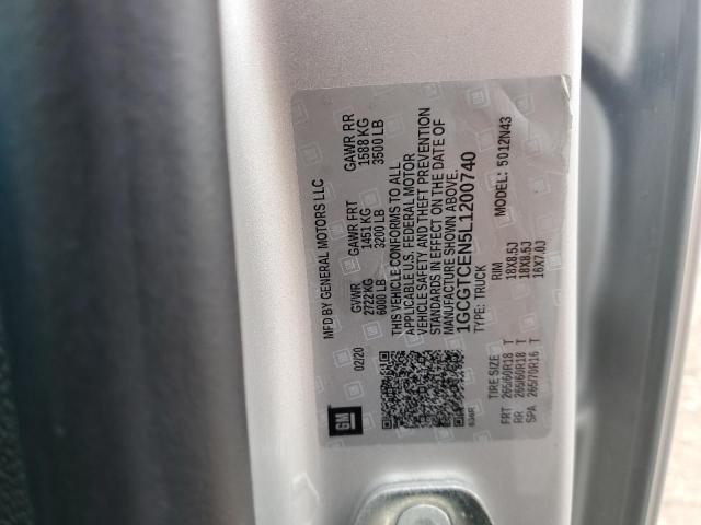 2020 CHEVROLET COLORADO L - 1GCGTCEN5L1200740