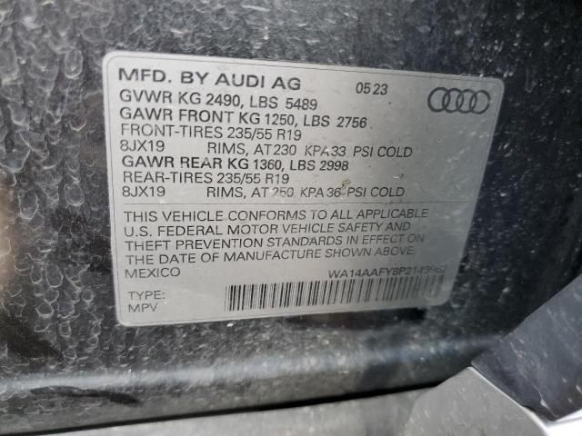 2023 AUDI Q5 SPORTBA WA14AAFY8P2149962