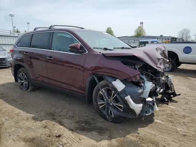 Vin: 5tdbzrfh1ks741760, lot: 54483025, toyota highlander le 20194