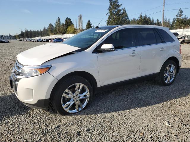 FORD EDGE LIMIT 2014 white  gas 2FMDK4KC4EBB66405 photo #1