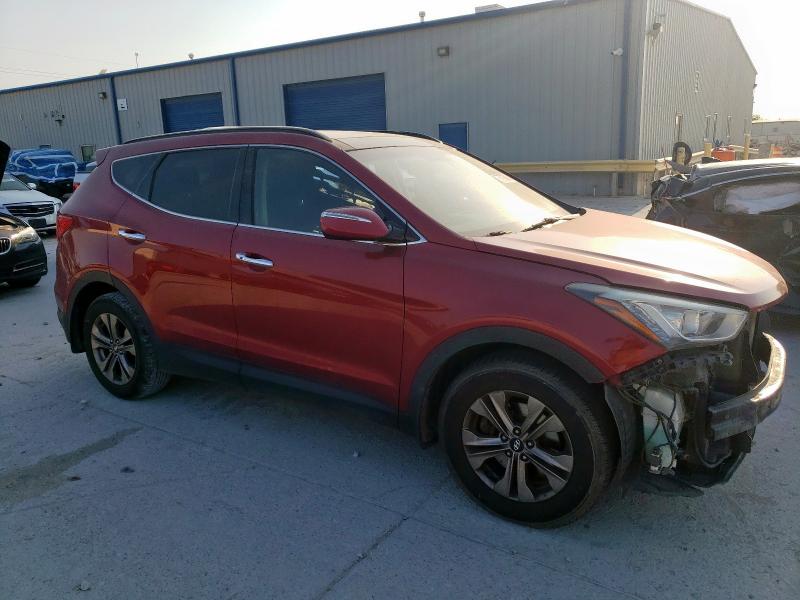 Vin: 5xyzu3lb8fg287097, lot: 53380685, hyundai santa fe 20154