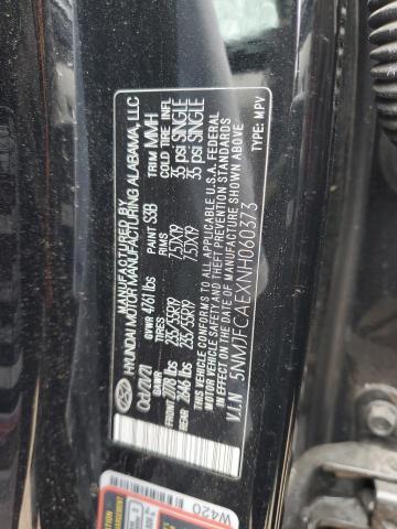 2022 HYUNDAI TUCSON SEL 5NMJFCAEXNH060373