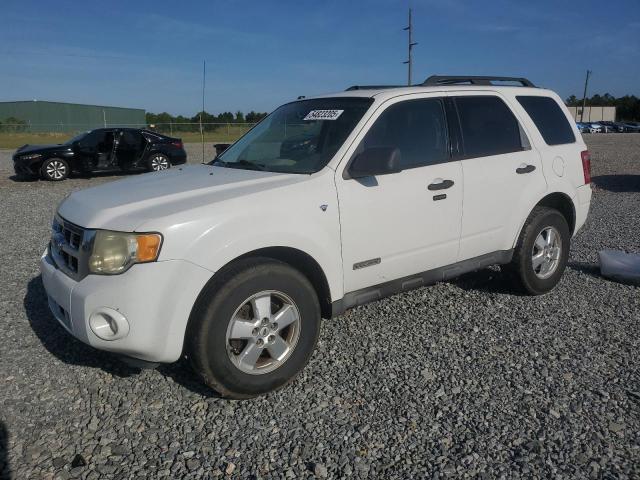 FORD ESCAPE XLT 2008 white  gas 1FMCU03128KA38251 photo #1