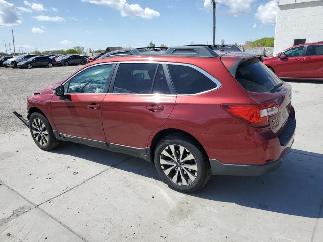 SUBARU OUTBACK 2. 2015 red  gas 4S4BSBJC8F3238429 photo #3