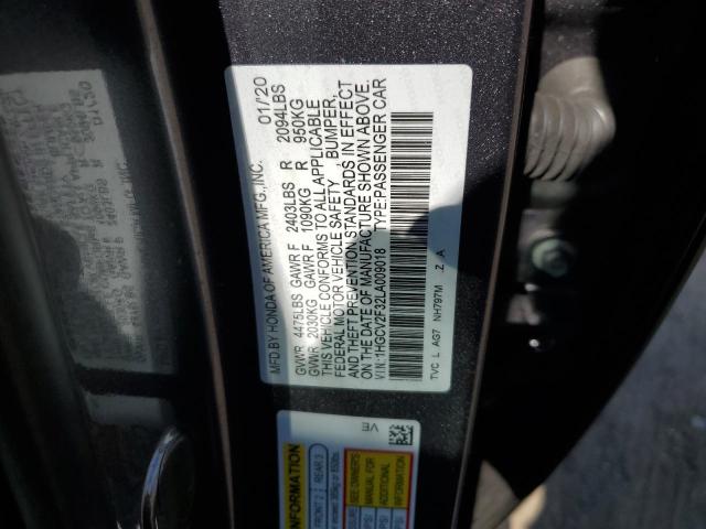 2020 HONDA ACCORD SPO - 1HGCV2F32LA009018