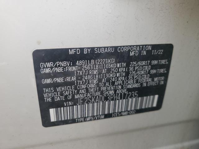 2023 SUBARU FORESTER P - JF2SKADC3PH417235